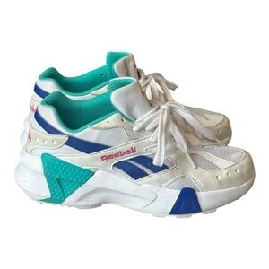 Reebok Retro Aztrek Double 93 Sneakers Timeless Teal Men’s 6.5/Women’s 8
